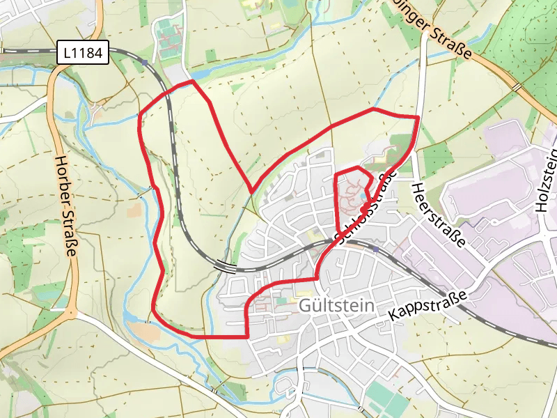 Gültstein Loop via Schloss Gültstein