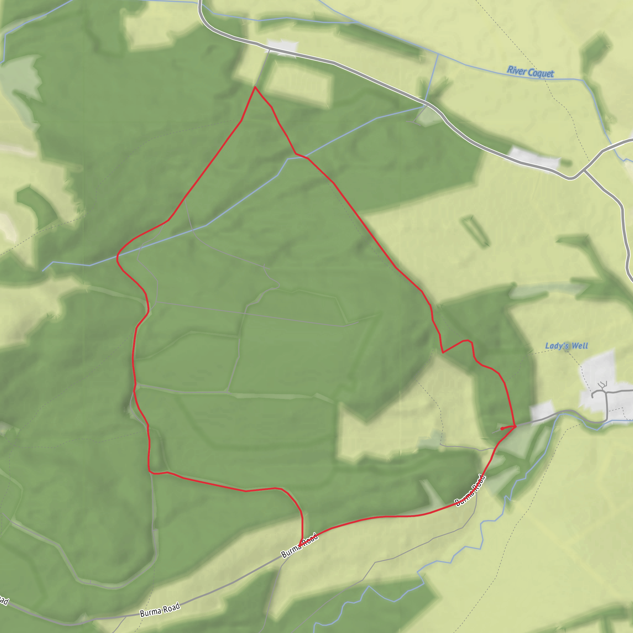 Holystone Loop mobile static map