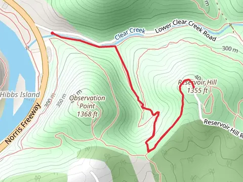 Reservoir Hill via Reservoir Hill Trail