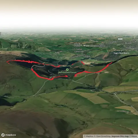 Macclesfield Forest via Trentabank Reservoir and Ridgegate Reservoir