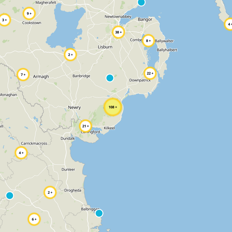County Down Static Map