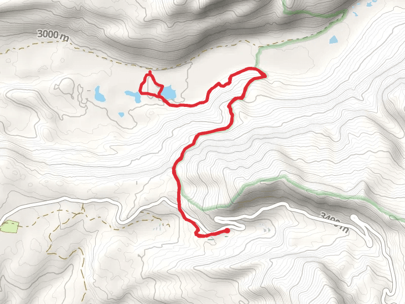 Texas Lakes via Timberline Trail