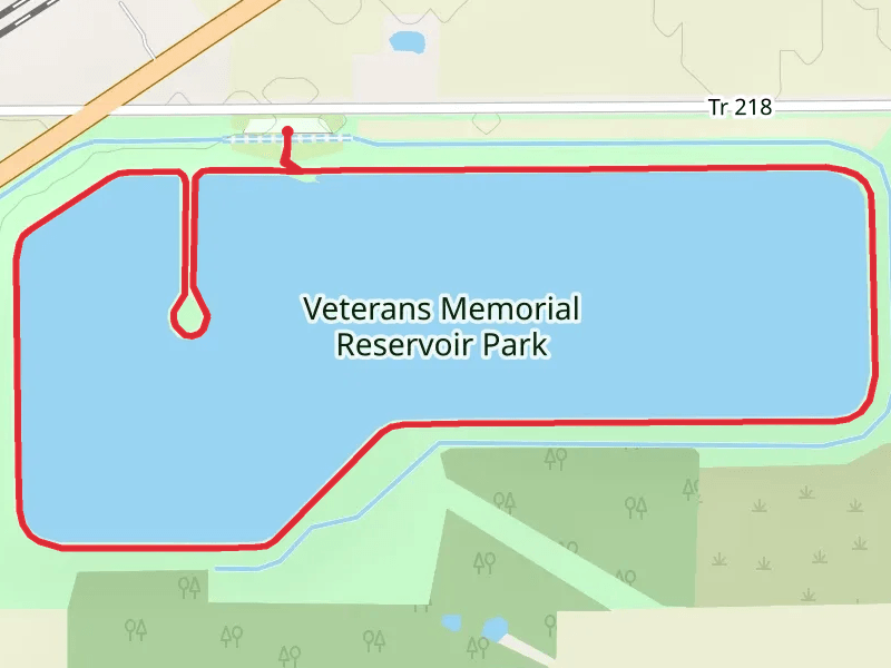 Veterans Memorial Reservoir Fostoria Reservoir 6 Loop