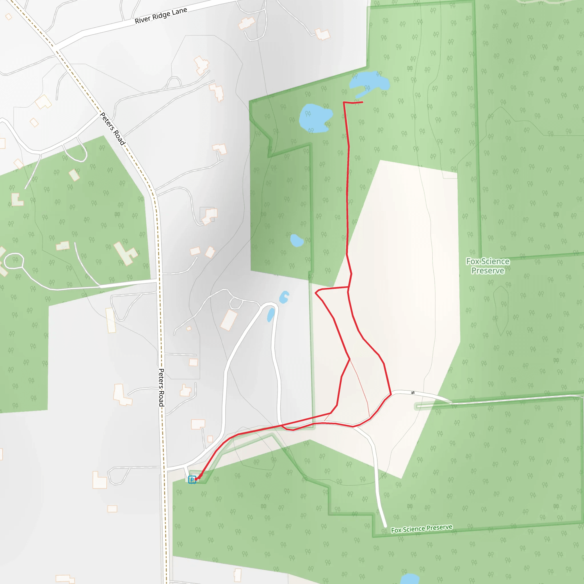 Gravel Pit Loop mobile static map