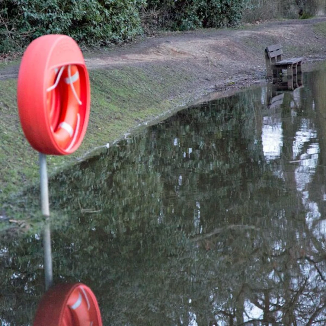 An image depicting the trail Balancing Pond Loop and its surrounding area.