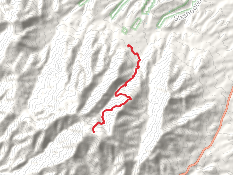 Sixshooter Canyon Trail