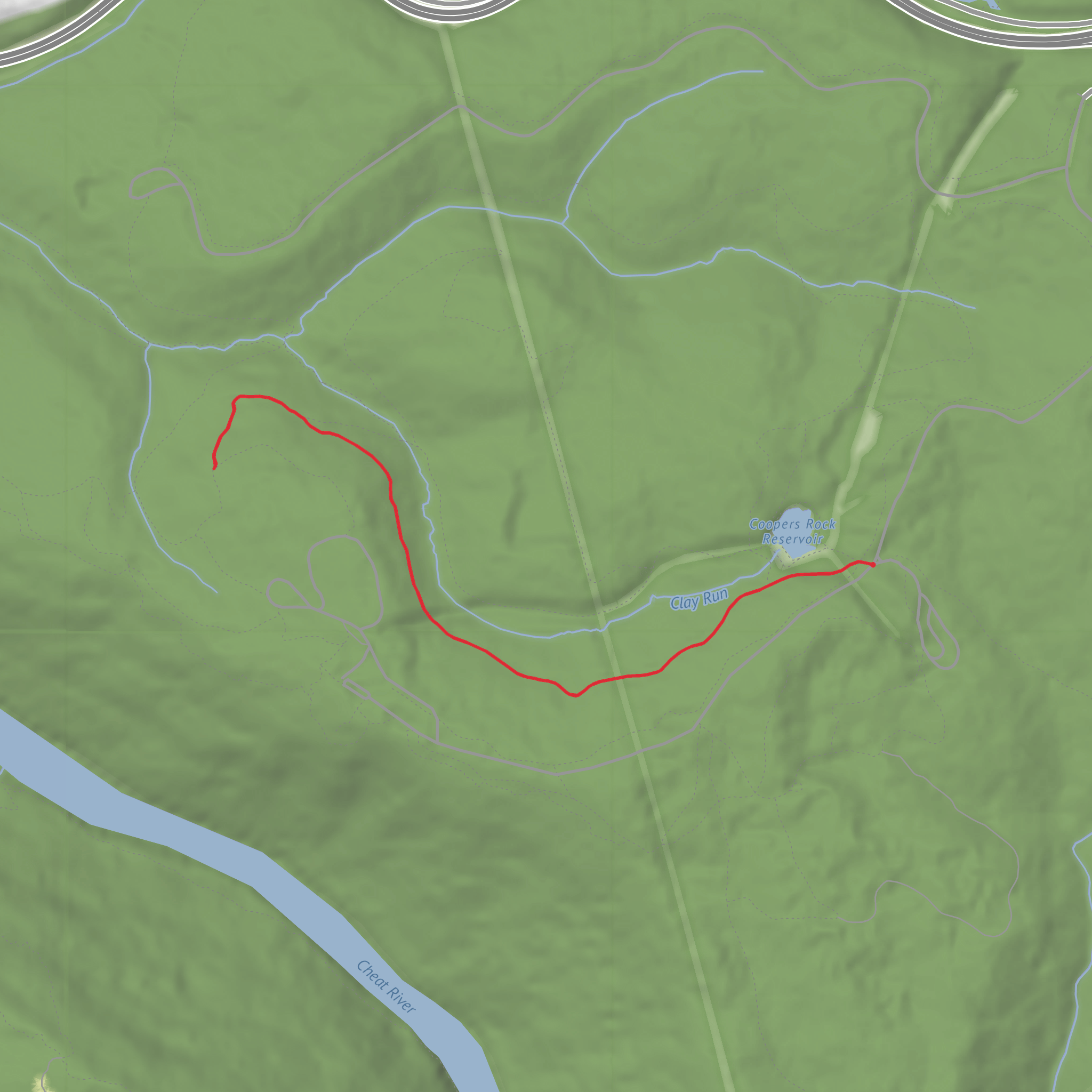 Libor Trail mobile static map