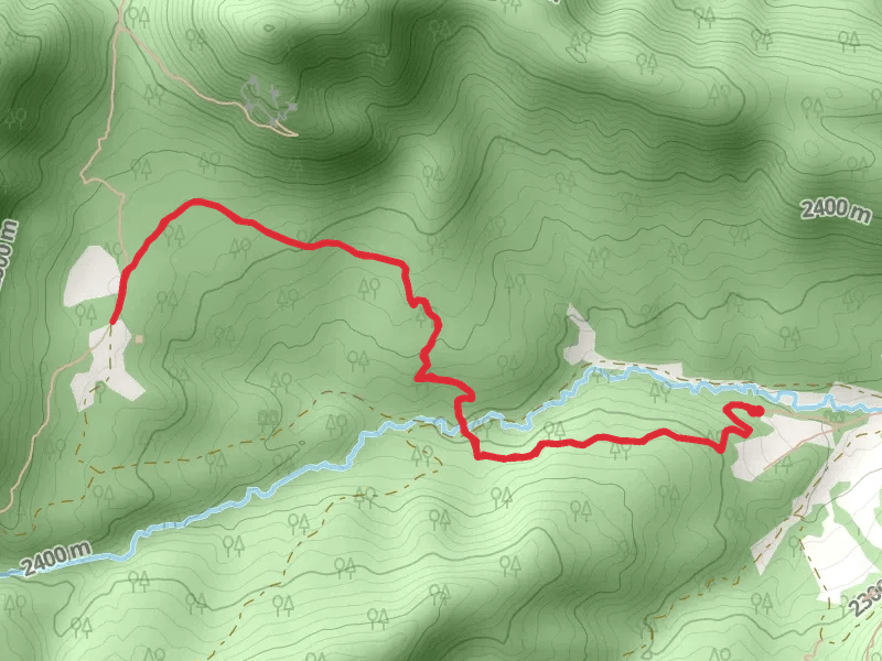 Lovers Leap to Miners Trail