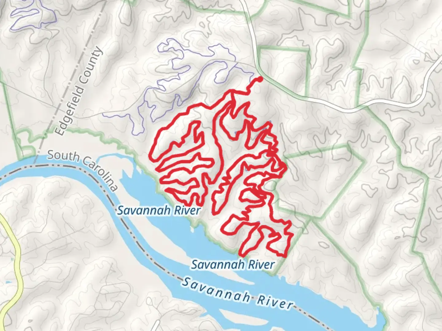 An image depicting the trail Forks Area Loop Trail and its surrounding area.