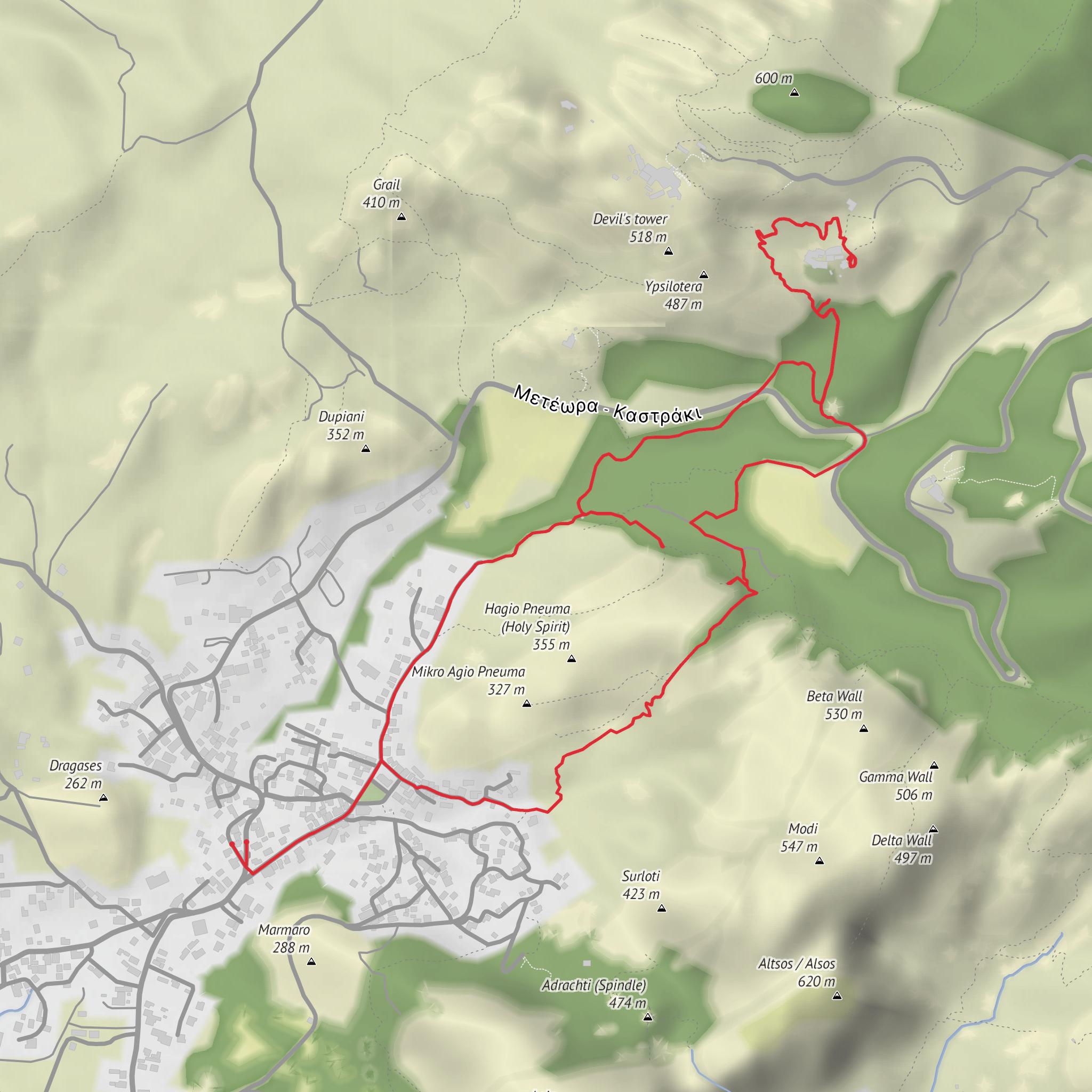 Kastrakiou-Meteoron - Apr 14 mobile static map