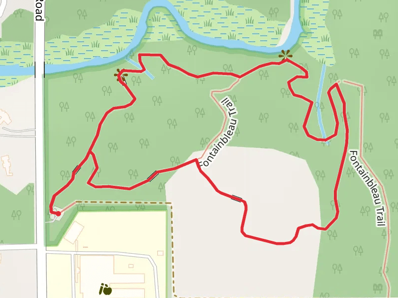 Fontainbleau Loop Trail