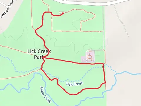 Racoon Run Loop via Iron Bridge Trail