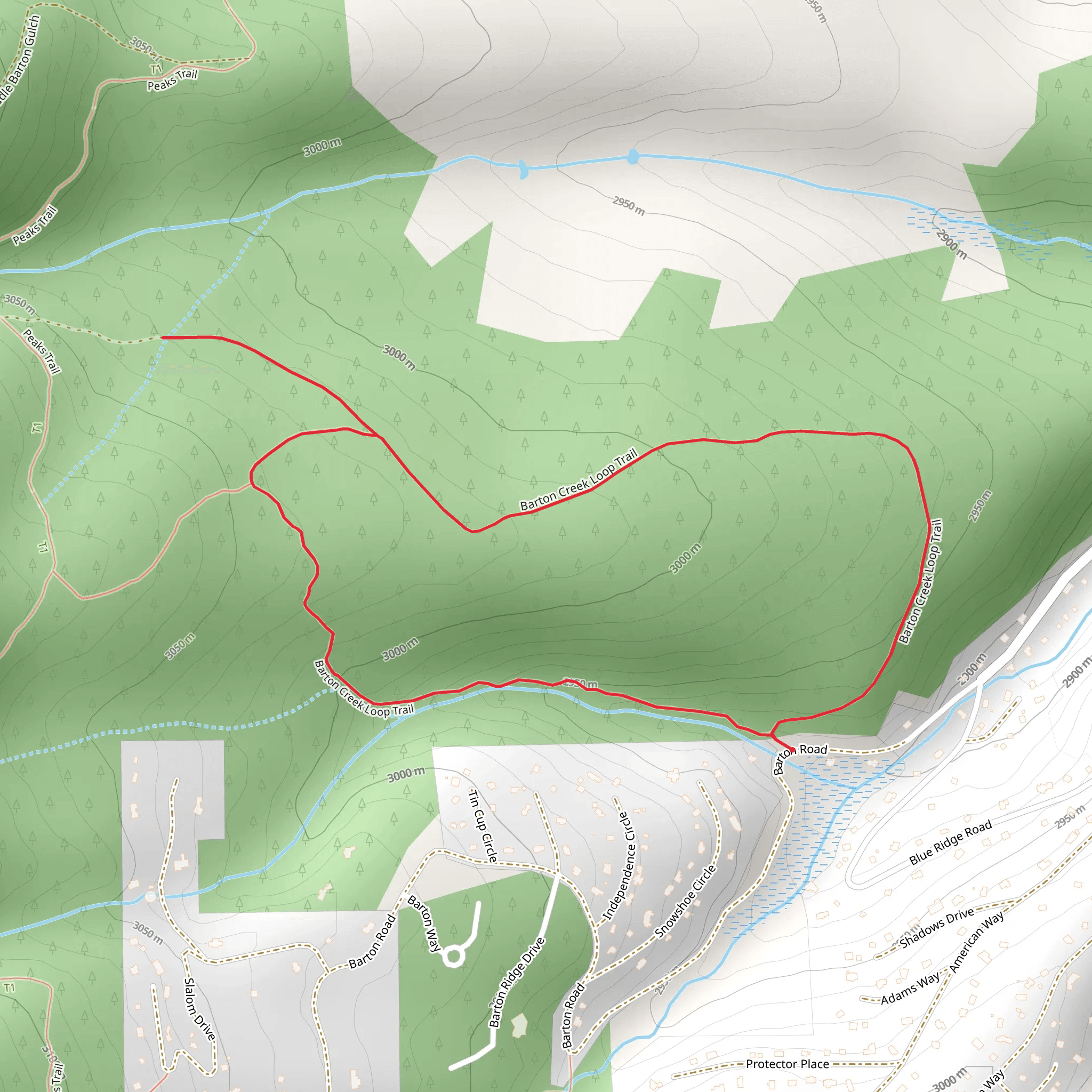 Middle Barton South and Barton Loop | Summit County | Colorado