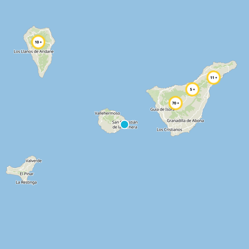 Santa Cruz de Tenerife Static Map