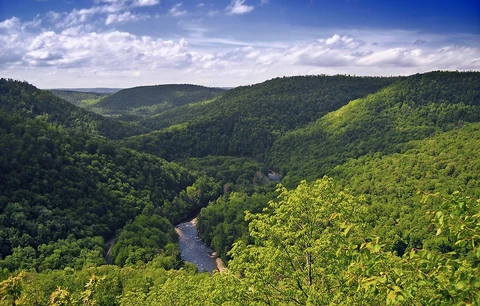 Worlds End State Park Loop