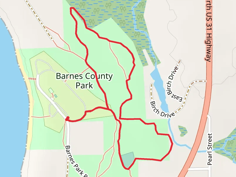 Barnes County Park Loop
