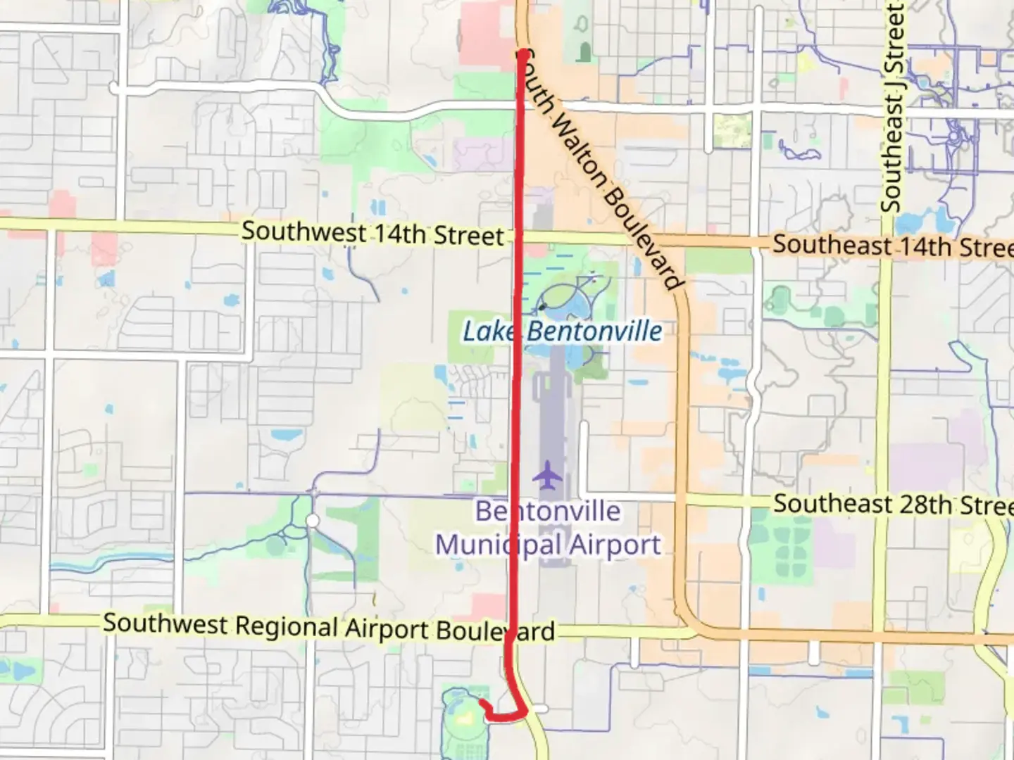 An image depicting the trail Heritage Trail - South Walton Boulevard and its surrounding area.