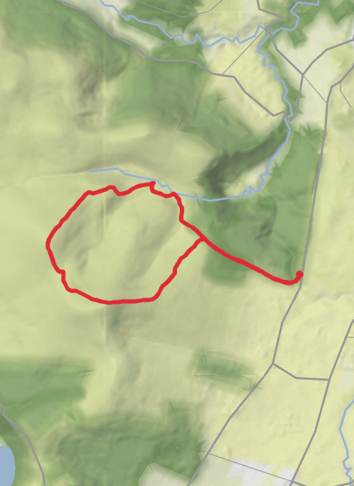 Djouce Mountain Route C-Djouce Woods-Paddock Lake Car Park - Jun 19 mobile static map
