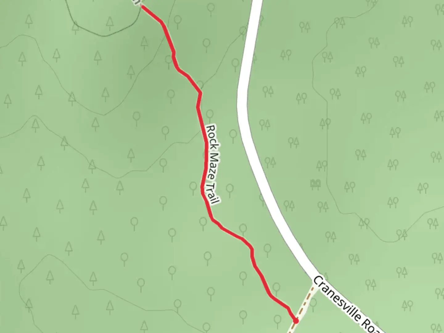 An image depicting the trail Cranesville Road Walk and its surrounding area.
