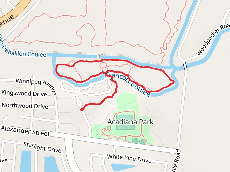 Live Oak, Black Bear Run and Barred Owl Loop