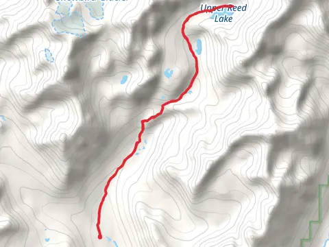 Lower and Upper Reed Lakes Trail
