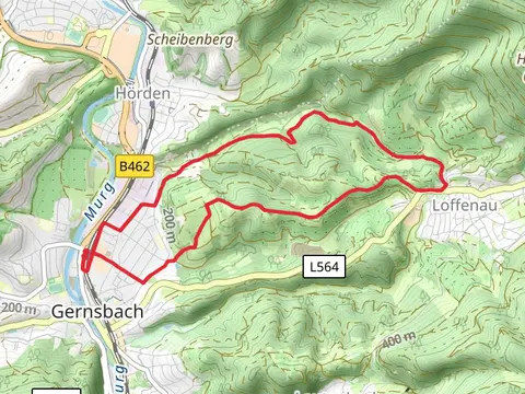 Parkplatz Laufbachtal and Aufgang zum Bergle - Haus Metsko