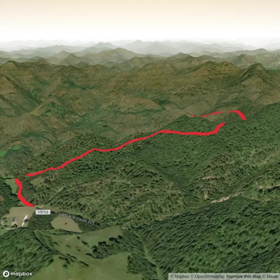 An image depicting the trail Gibson Trail and its surrounding area.