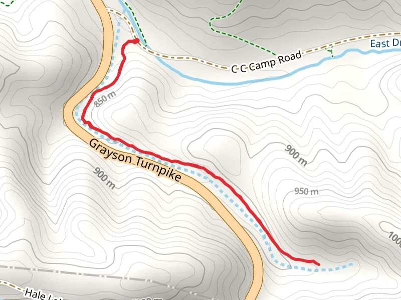 Dry Run Gap Trail