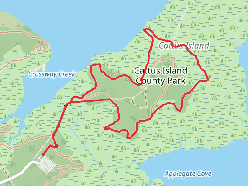 Blue Trail Loop - Cattus Island Park