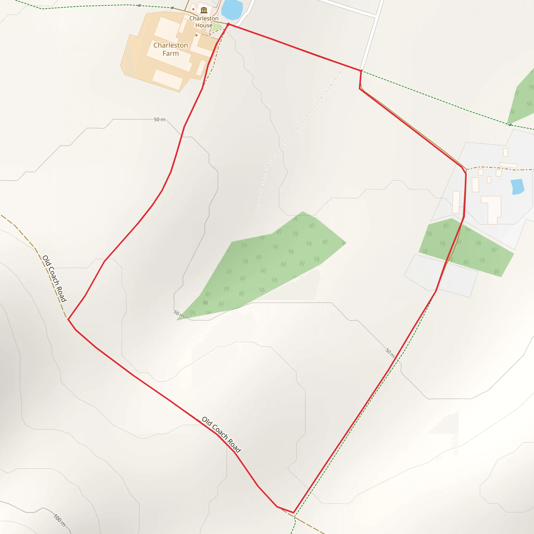 Charleston Route - 1 mobile static map