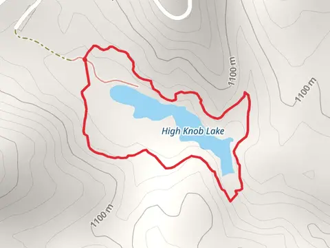 High Knob Lake Trail