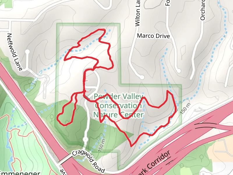 Tanglevine, Hickory Ridge and Broken Ridge Loop