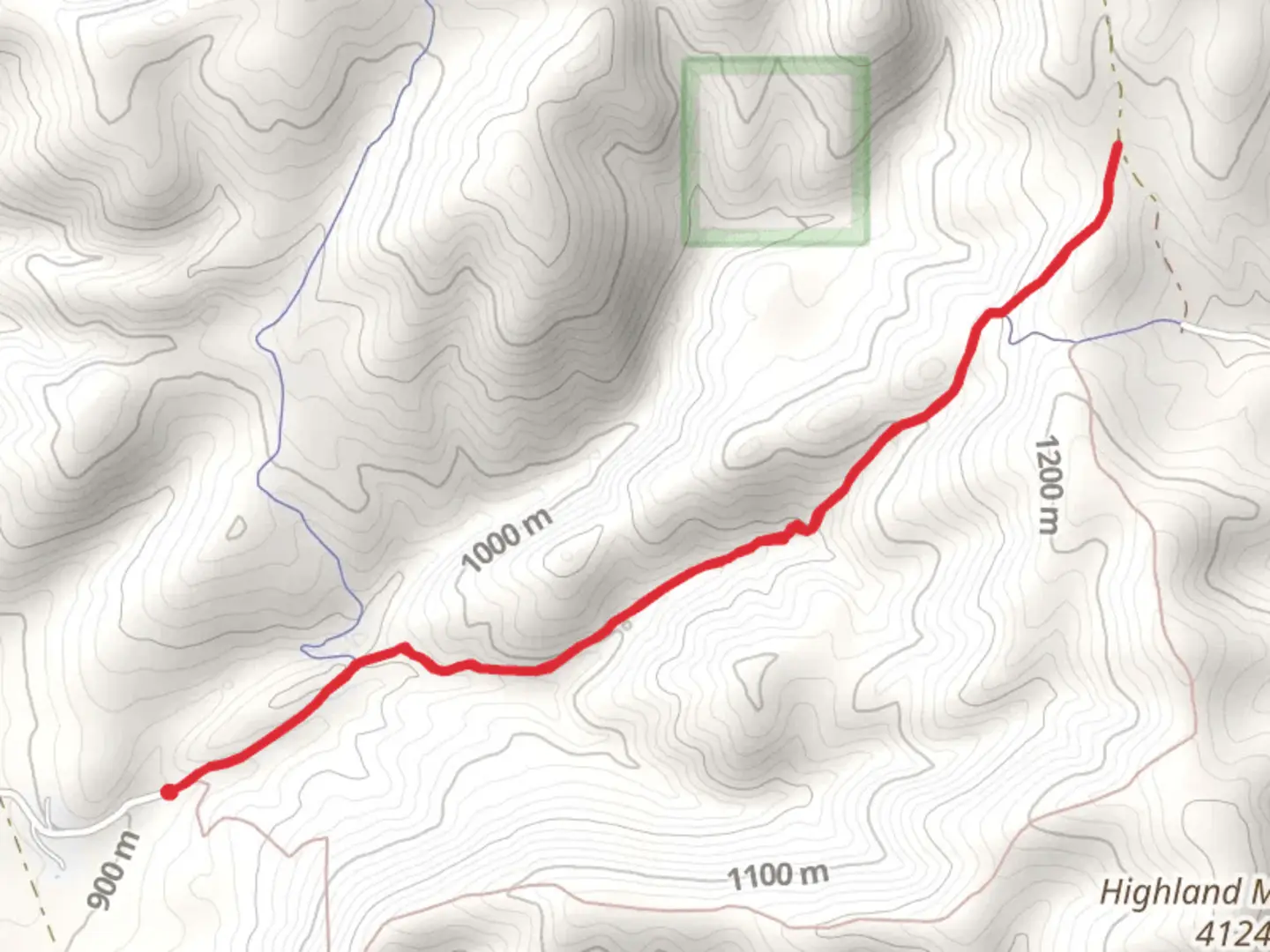 An image depicting the trail West Highland Valley and its surrounding area.