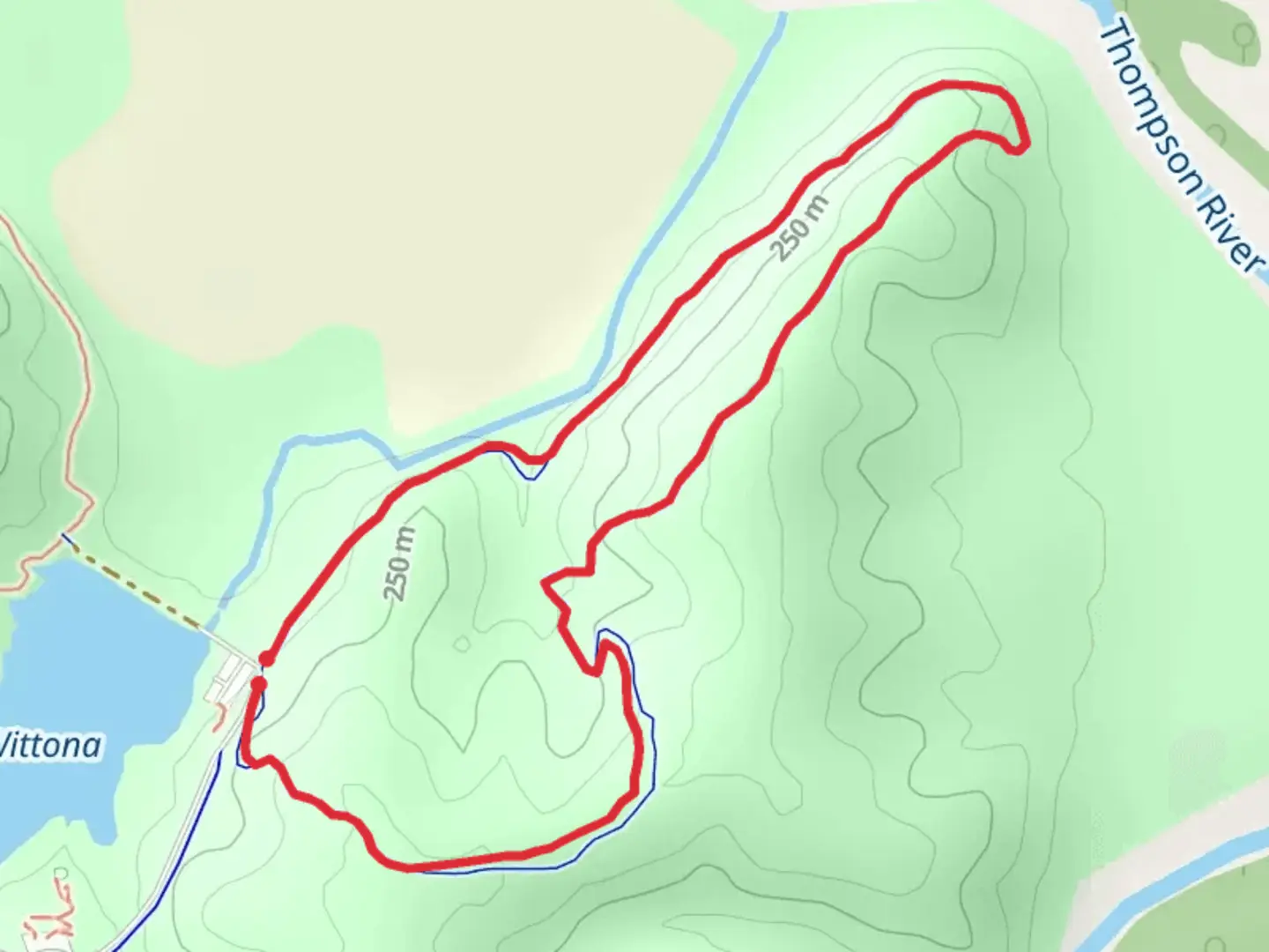 An image depicting the trail River Forks Trail and its surrounding area.