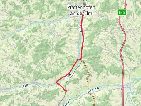 Obermarbach to Pfaffenhofen Walk