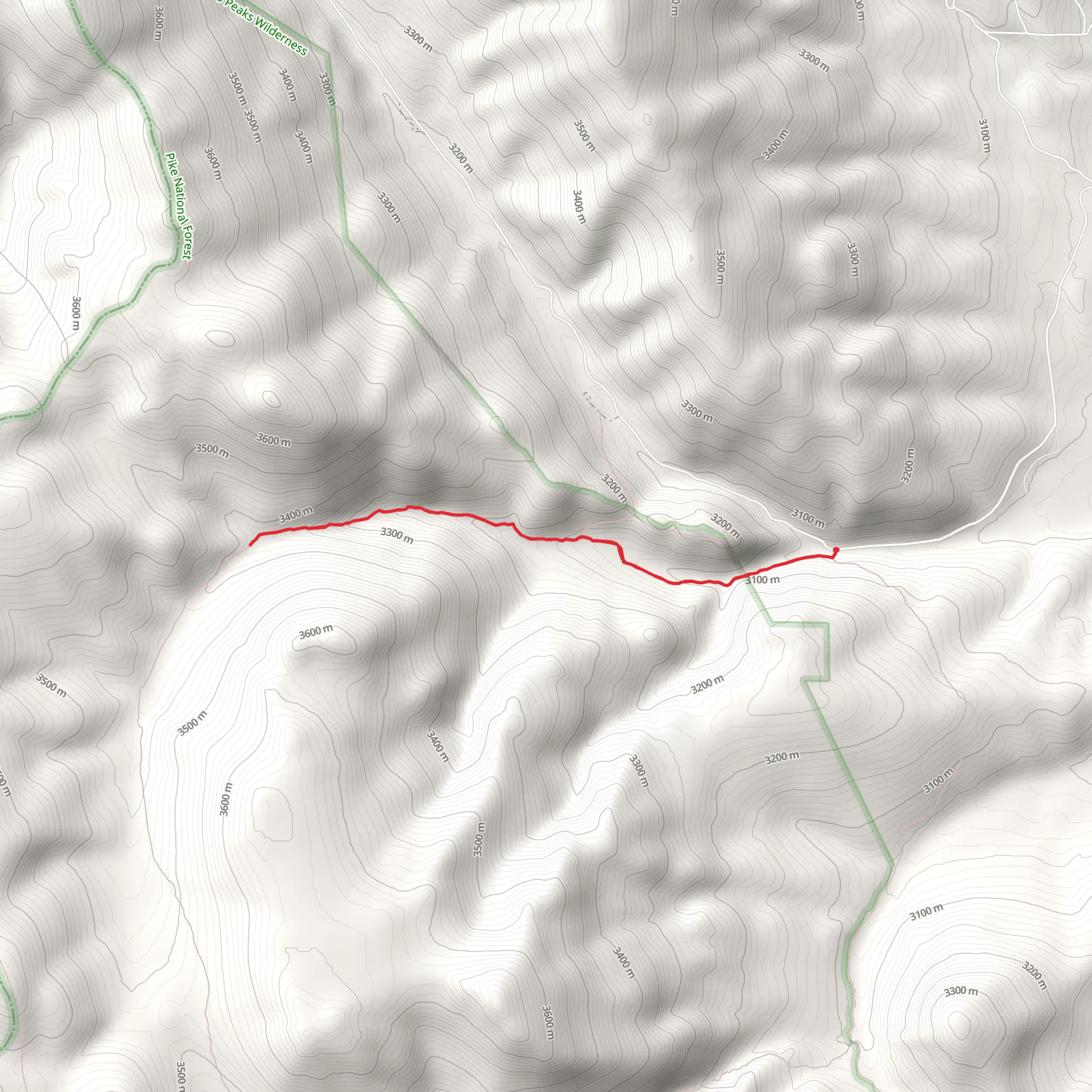 Rich Creek mobile static map