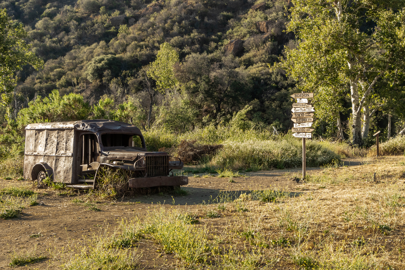 An image depicting the trail Century Ranch and Malibu Creek Loop and its surrounding area.