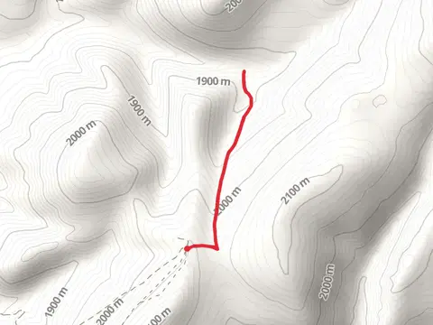 Fawn Creek - East Fork Spring Creek via Lucky Boy Trail