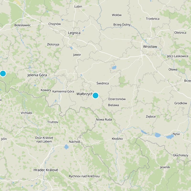 gmina Walim Static Map