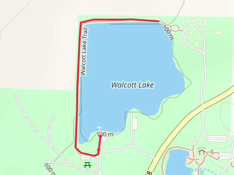 Walk around Walcott Lake