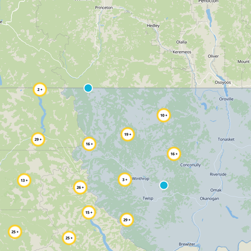 Okanogan County Static Map