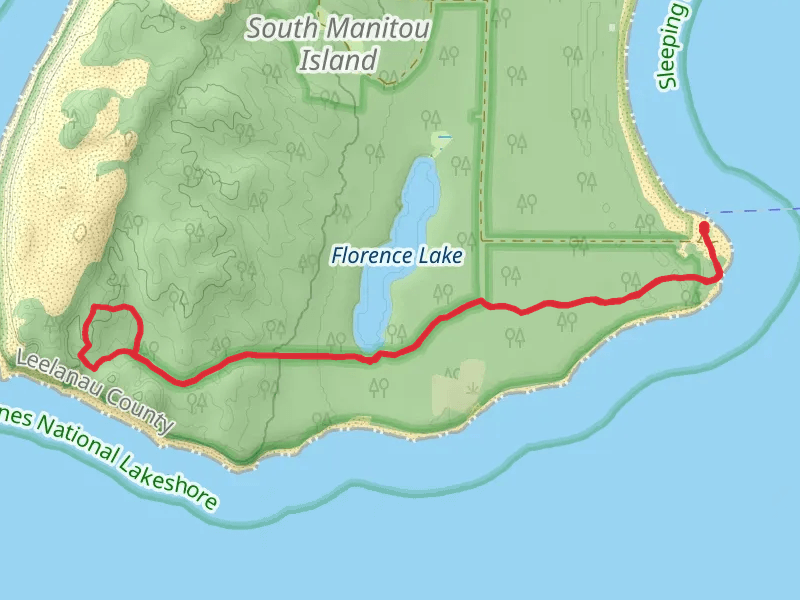 Valley of the Giants and South Manitou Island Lighthouse Walk