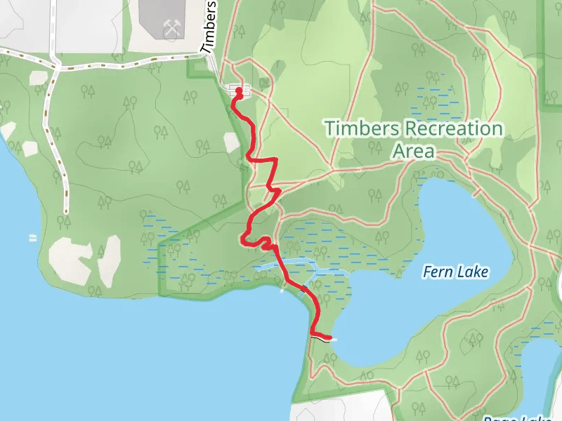 Walk to Fern and Long Lake