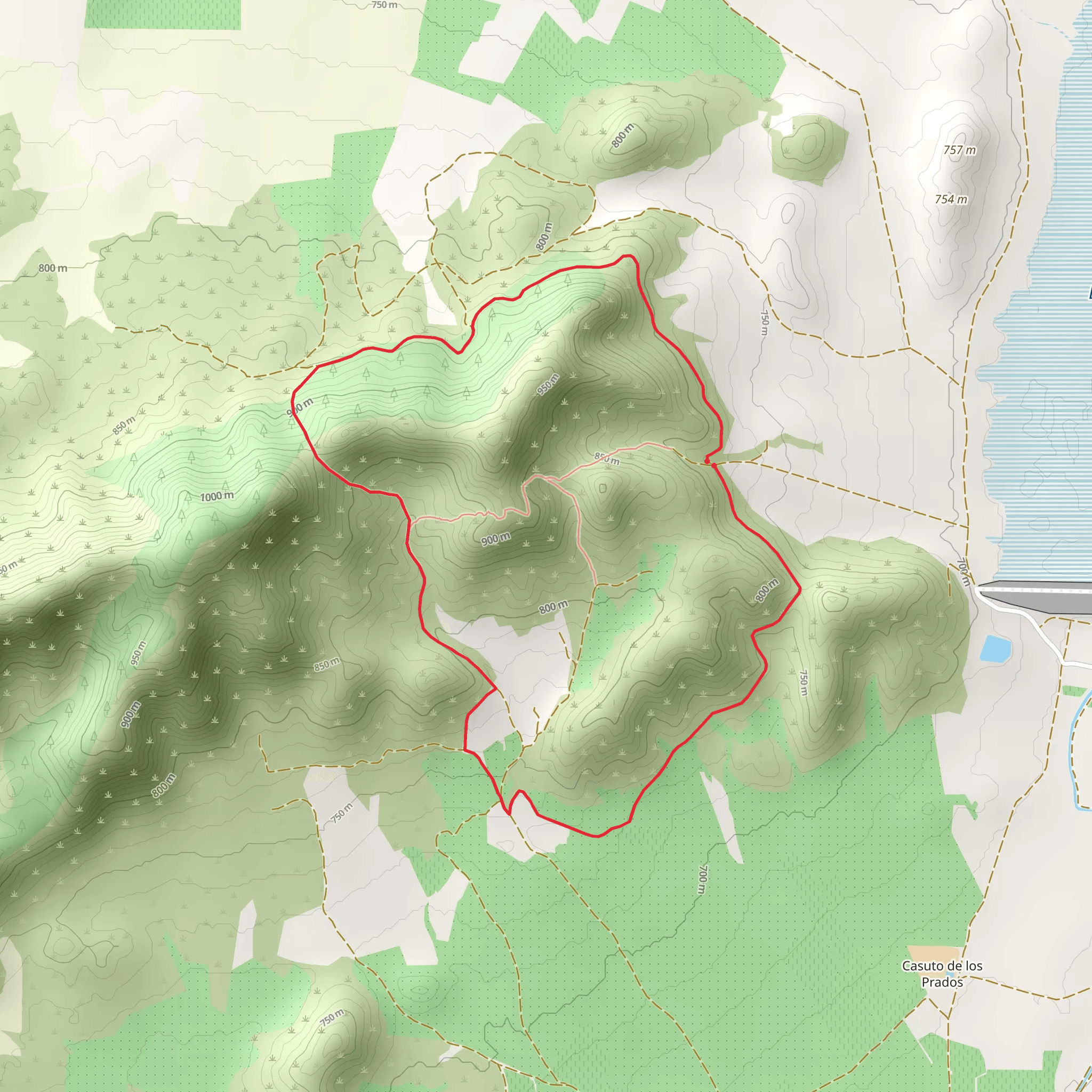 Sendero del Madroño and Florida mobile static map