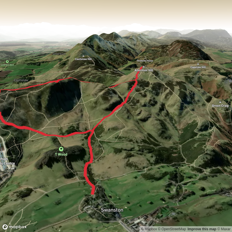Caerketton Hill and Allermuir Hill Loop