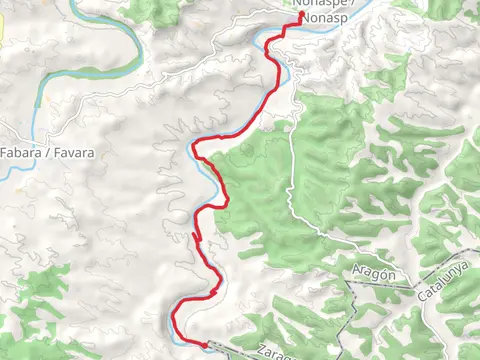 Nonaspe-Pinyeres PR Z 156