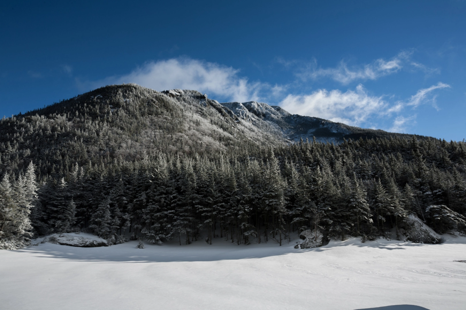 An image depicting the trail Carter Dome - Mount Hight - Mount Lethe - Mount Moriah - Mount Surprise Trail and its surrounding area.
