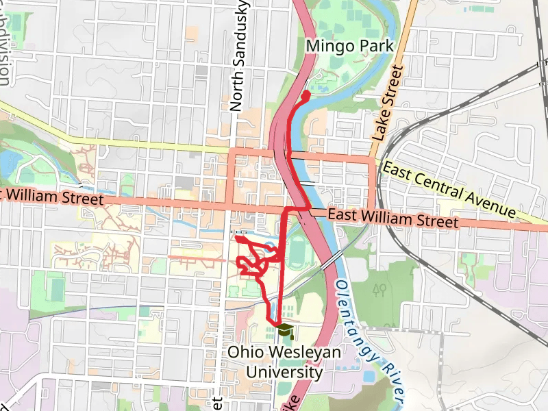 Olentangy River and Delaware Run