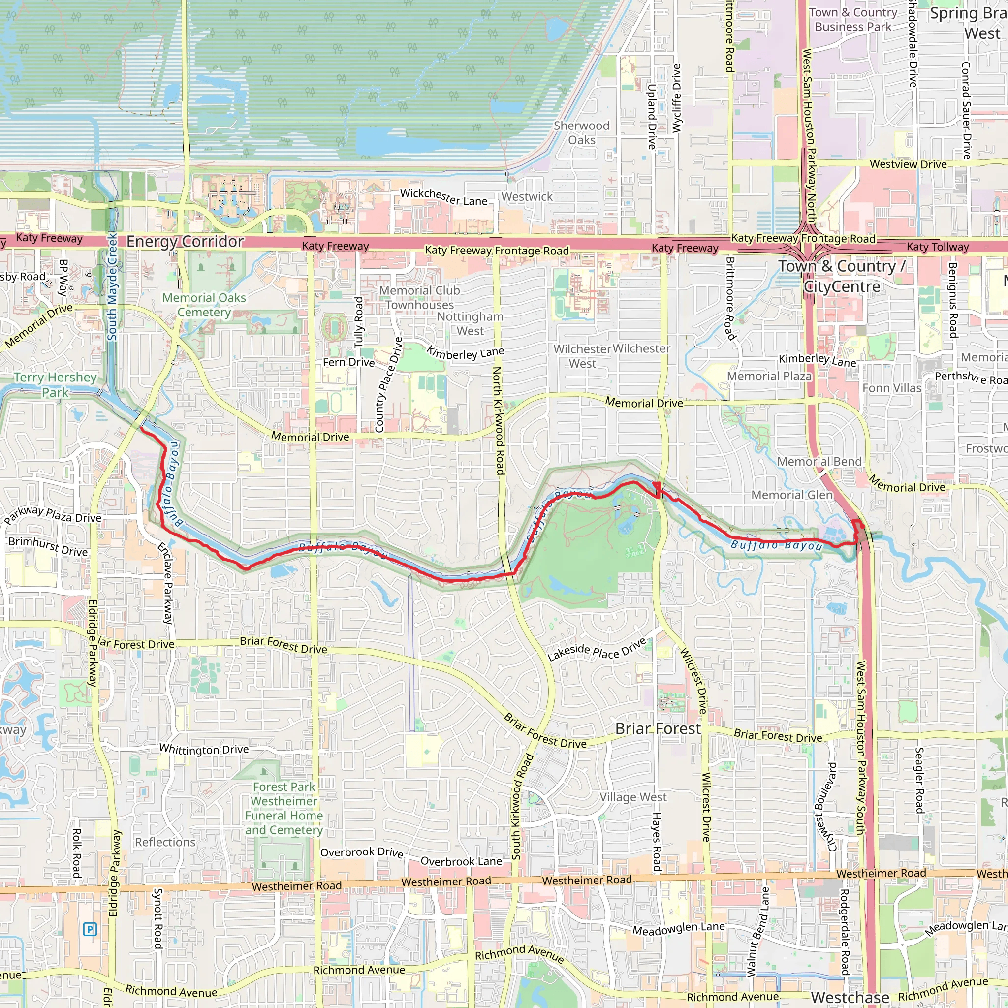 Quail Trail and Anthills mobile static map