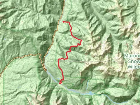 East Creek Trail and Lily Lake Trail